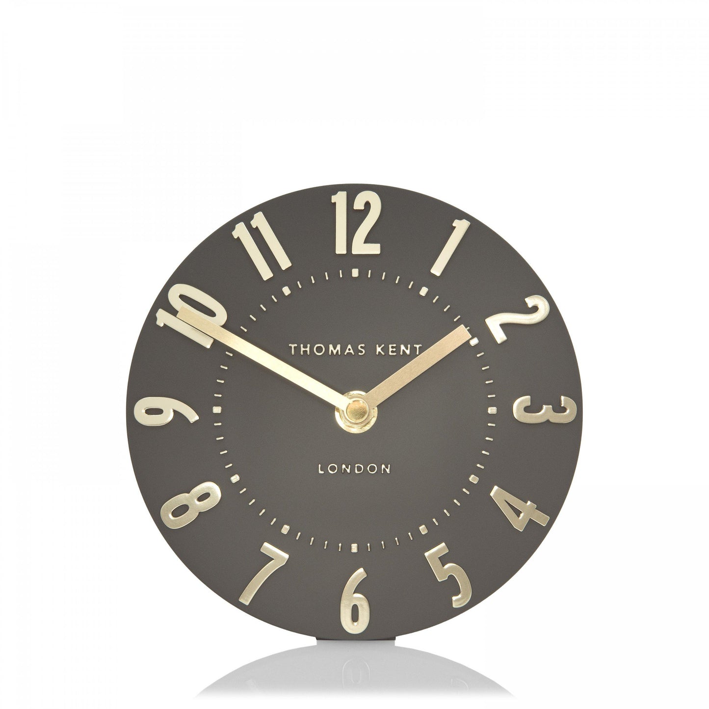 6"Thomas Kent Mulberry Mantle Clock Espresso