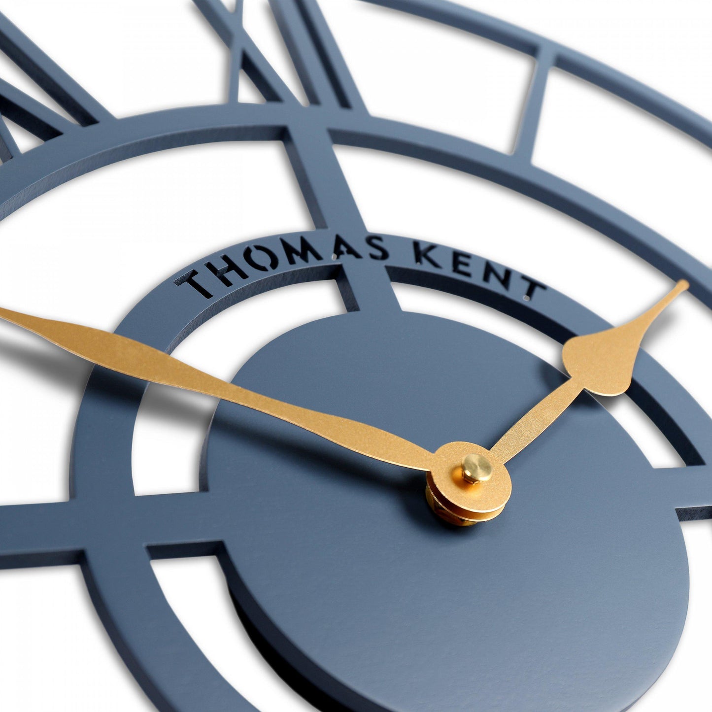 16" Thomas Kent Bright Star Wall Clock Deep Sea