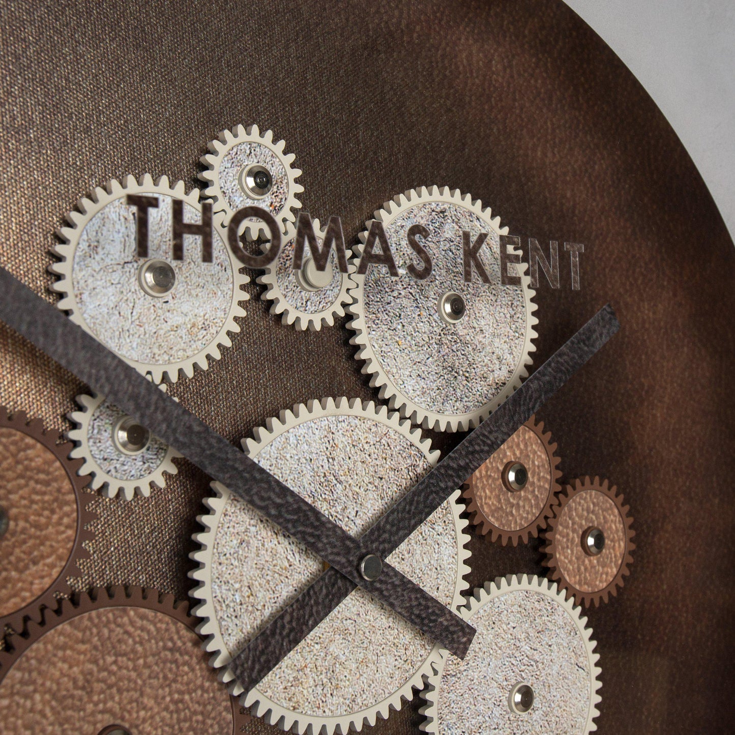 30" Thomas Kent Locksmith Grand Cog Clock Bronze