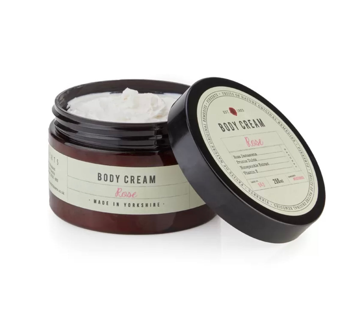 Rose body cream