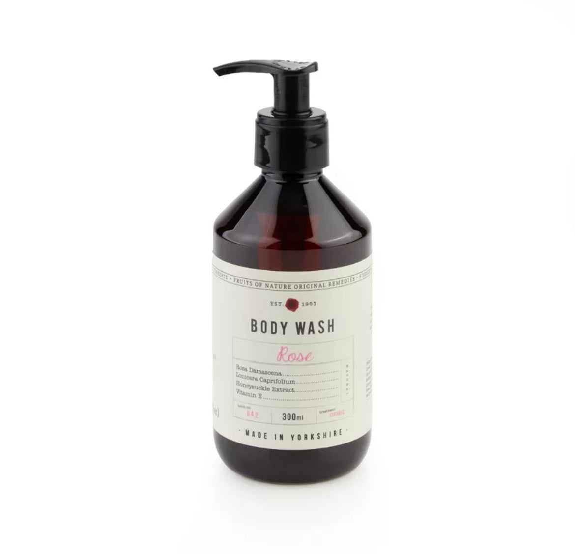 Rose body wash