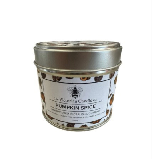 Pumpkin Spice Scented Tin Candle 200ml