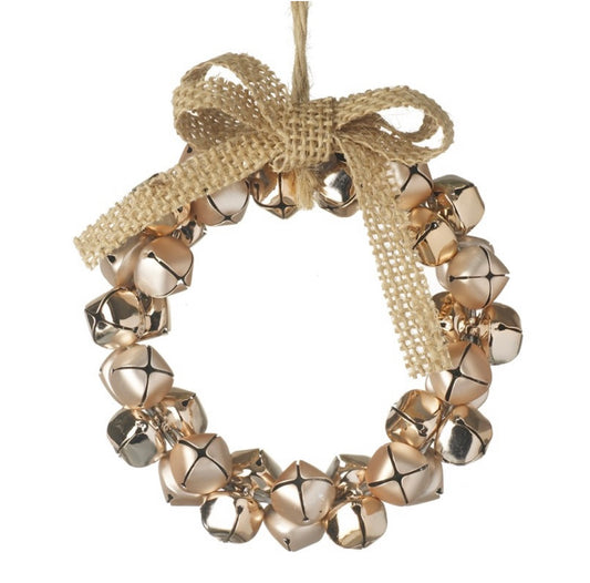 Copper bell wreath