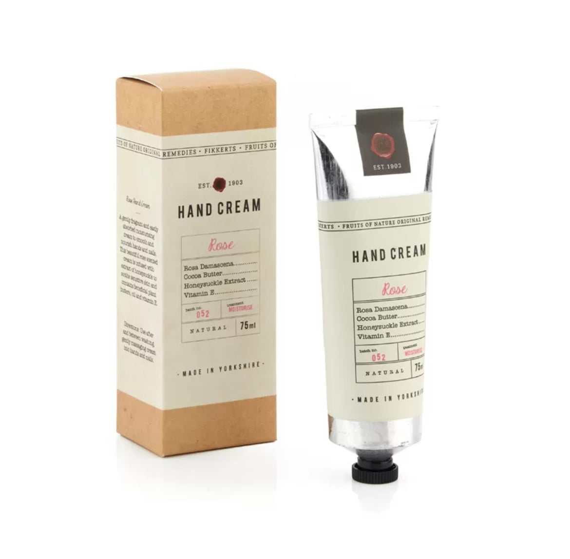 Rose hand cream