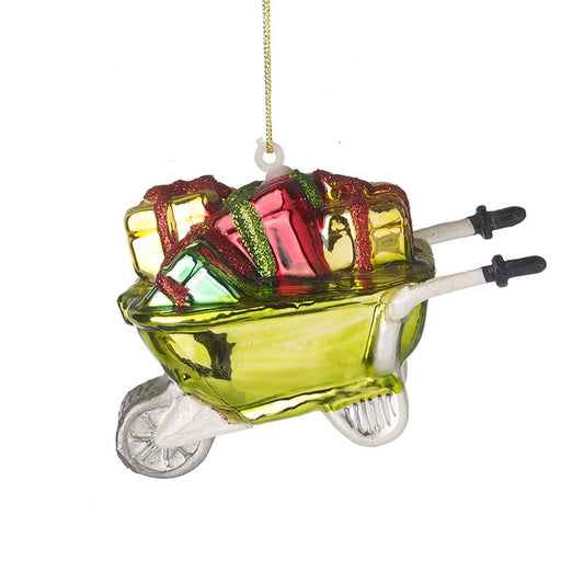 Wheelbarrow bauble