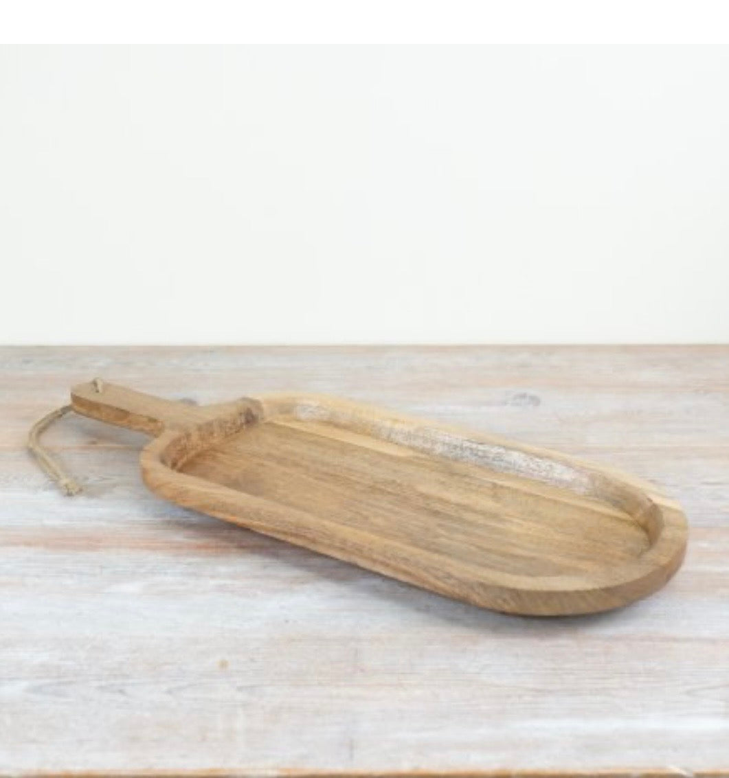 Wooden Paddle Serving Board