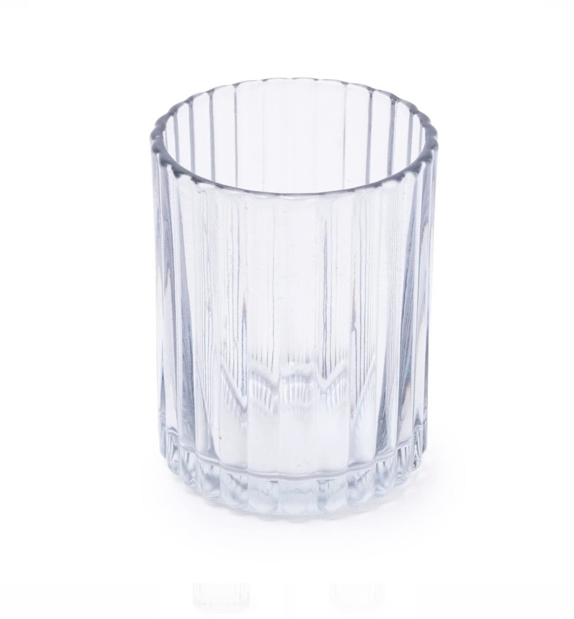 Smoked Clear Glass Tumbler