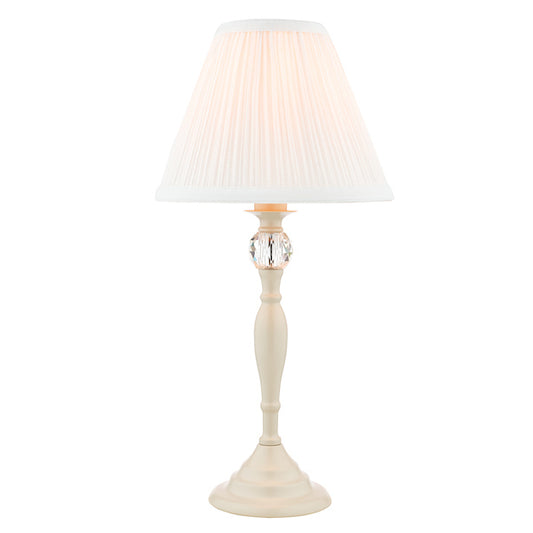 Ellis complete table lamp cream