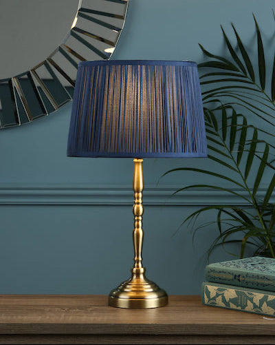 Corey Table Lamp Antique Brass Base Only