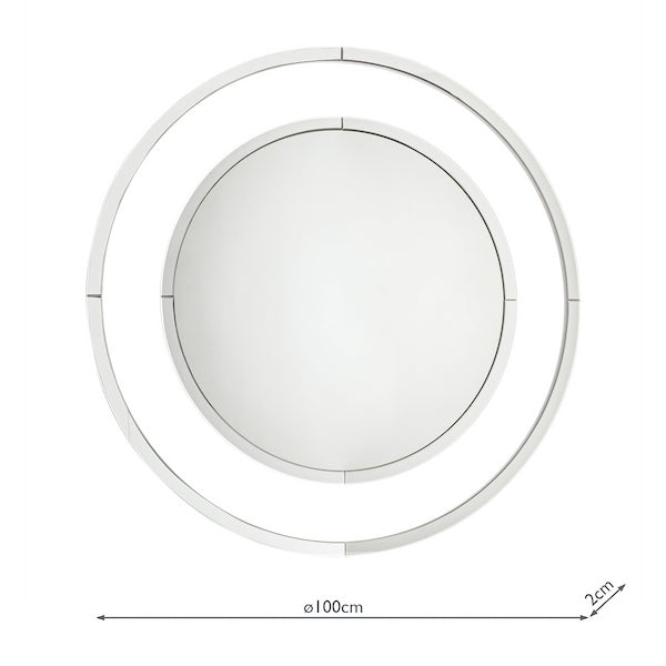 Evie Round Mirror
