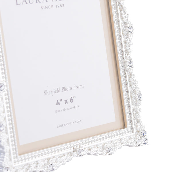 Laura Ashley Sheffield 4" x 6" Photo Frame