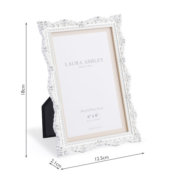Laura Ashley Sheffield 4" x 6" Photo Frame