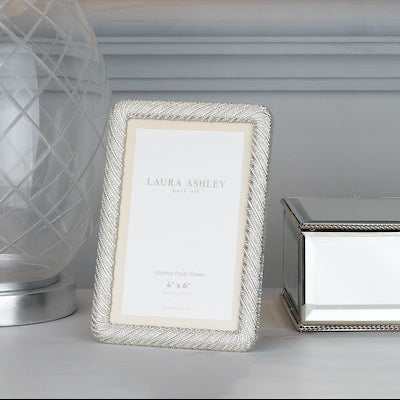 Cartmel 4" x 6" Photo Frame Silver