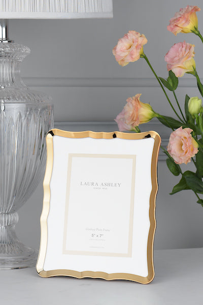 Glasbury 5" x 7" Photo Frame Polished Gold