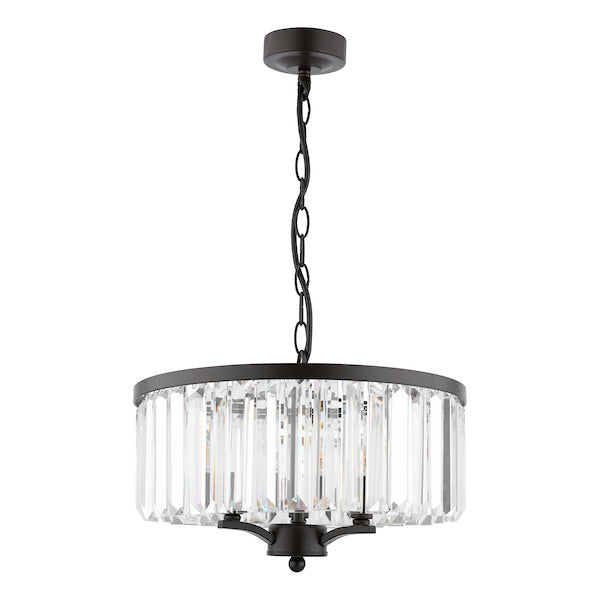 Laura Ashley Elwood 3 light pendant