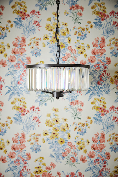 Laura Ashley Elwood 3 light pendant