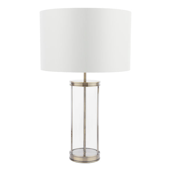 Laura Ashley Harrington Large Table Lamp Antique Brass