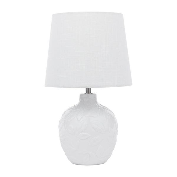 Laura Ashley Redhall Table Lamp White Ceramic