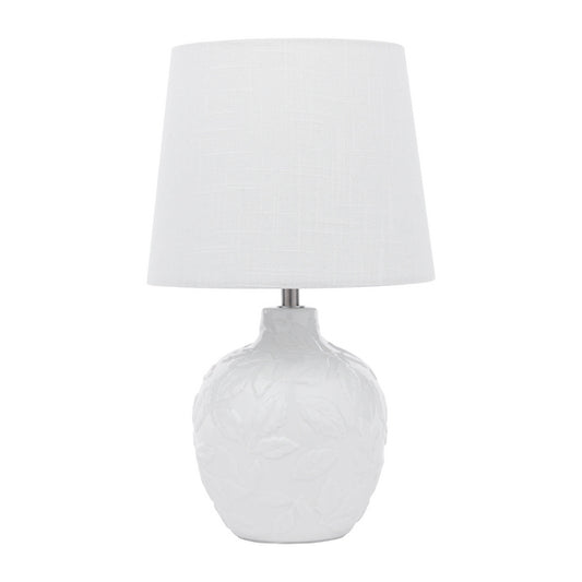 Laura Ashley Redhall Table Lamp White Ceramic