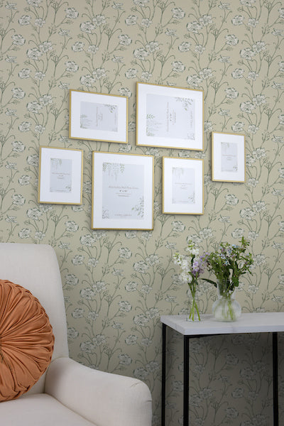 Alisa Gallery Wall Photo Frame Set of 6 Matt Gold