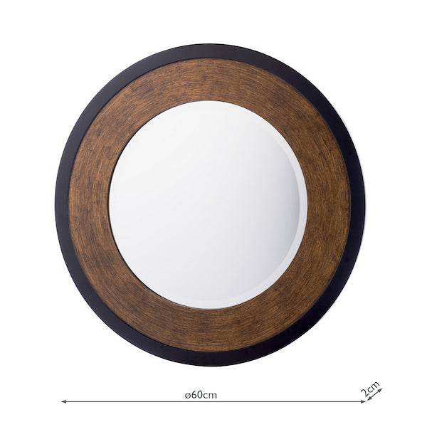 Laura Ashley Small Round Mirror