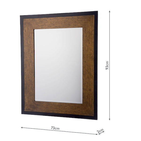 Laura Ashley Cara Small Rectangular Mirror