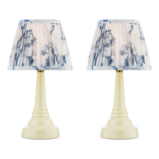 Adwick Table Lamp Twin Pack Cream