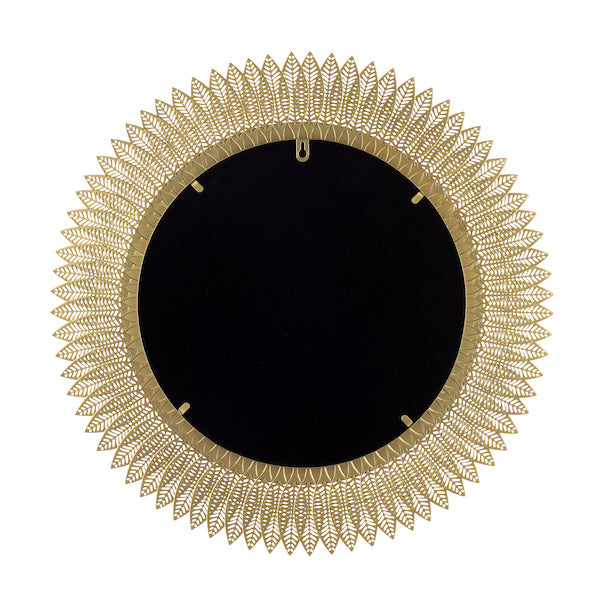 Rushden Mirror Gold 60cm