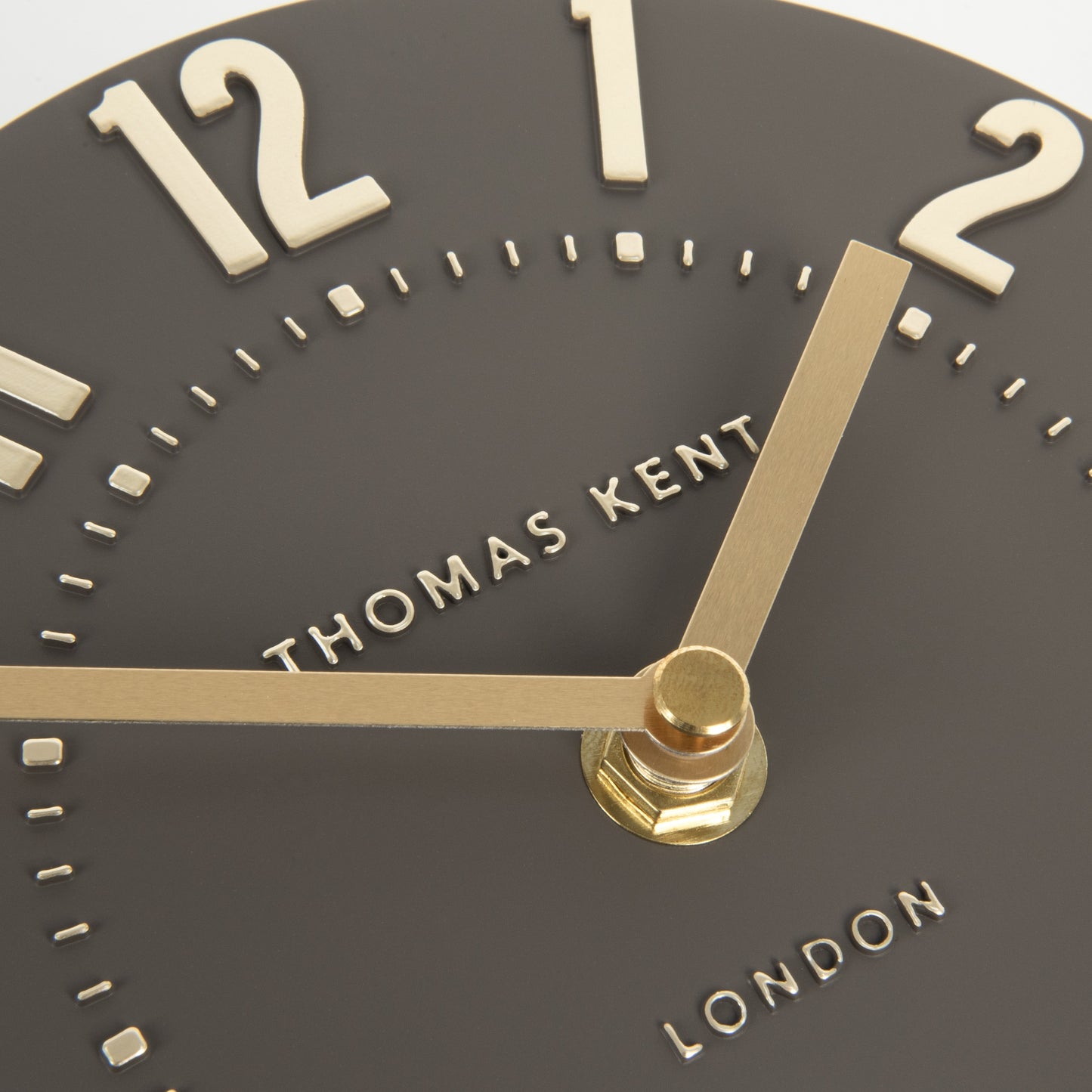 6"Thomas Kent Mulberry Mantle Clock Espresso
