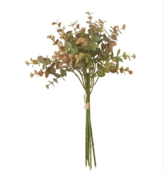 Faux eucalyptus posy