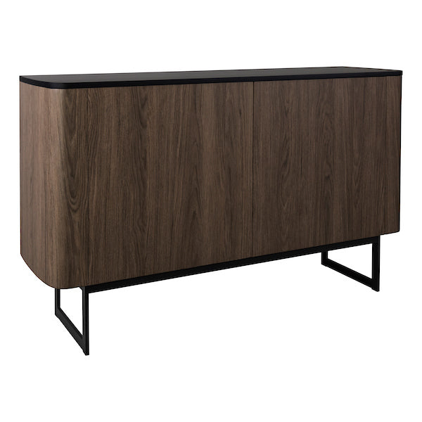 Myron Cabinet Mocha Effect & Matt Black