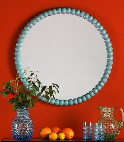 Bobbin Round Mirror