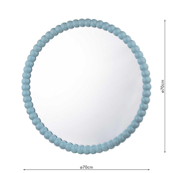 Bobbin Round Mirror