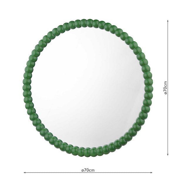 Bobbin Round Mirror