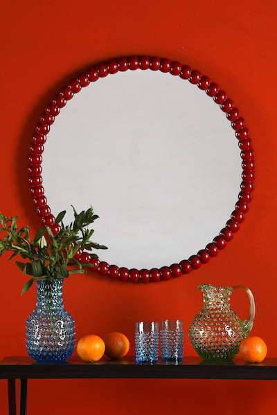 Bobbin Round Mirror