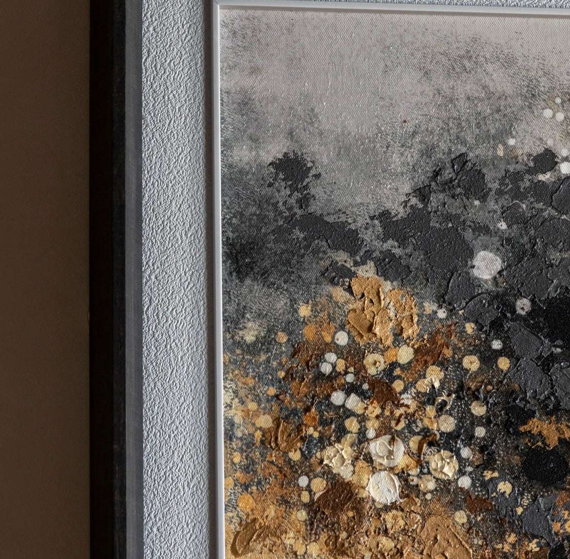 Glisten Framed Canvas