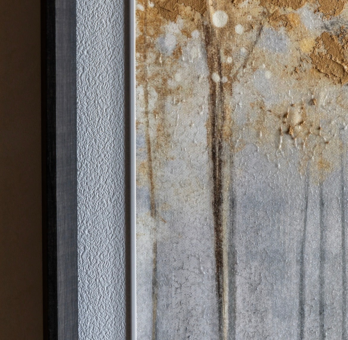 Glisten Framed Canvas