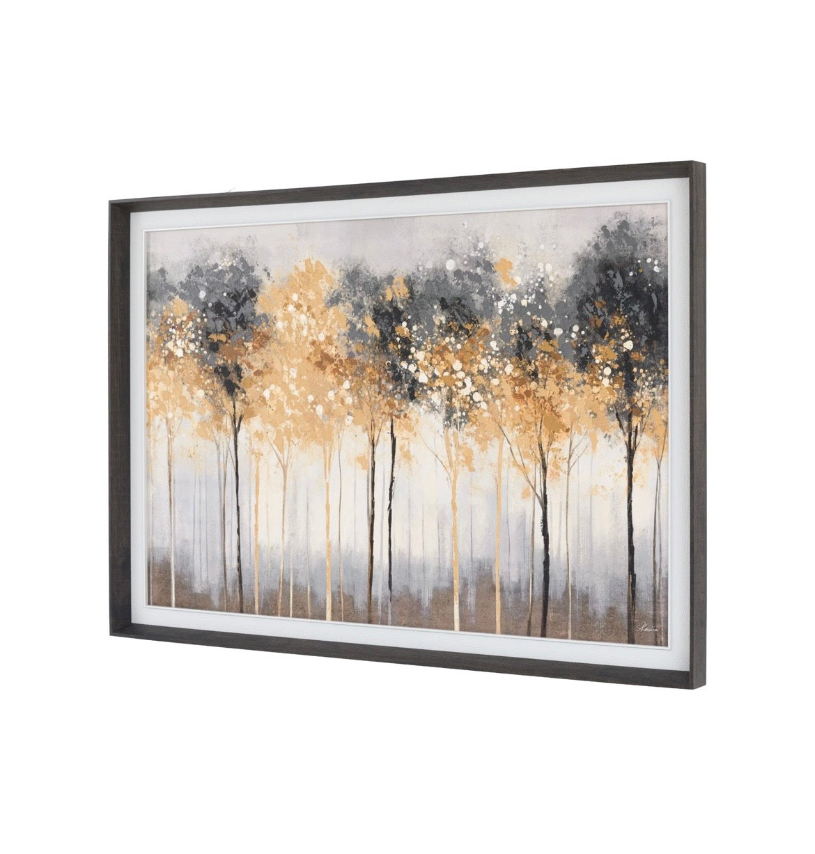 Glisten Framed Canvas