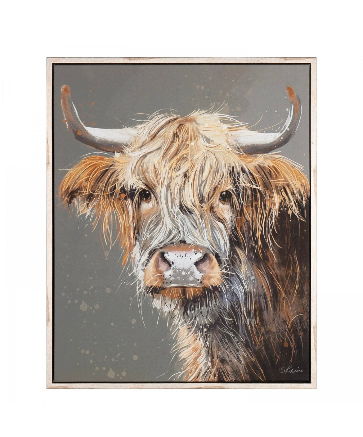 Brodie Framed Canvas