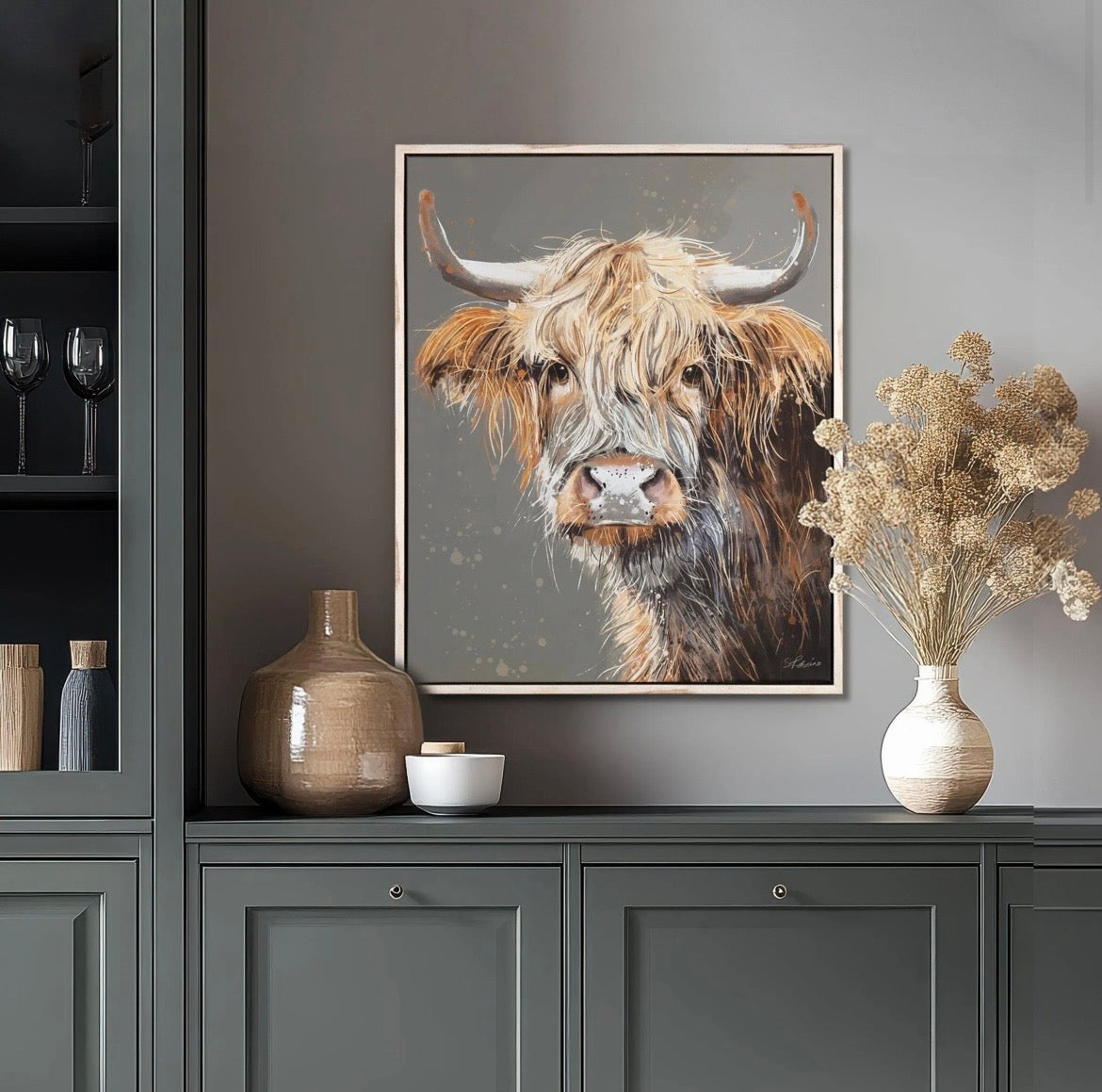 Brodie Framed Canvas