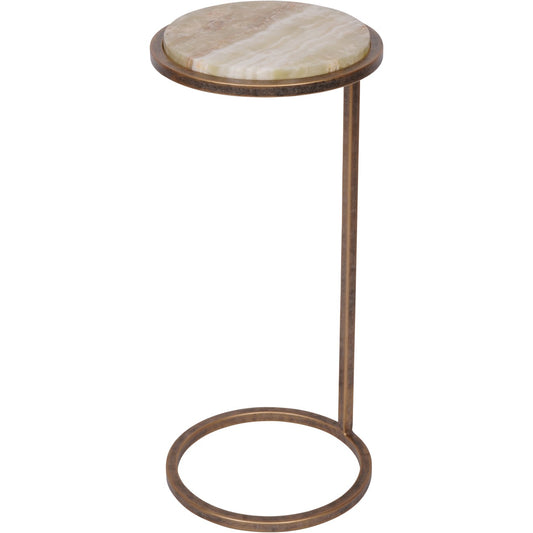 Iota Accent Table Green Onxy