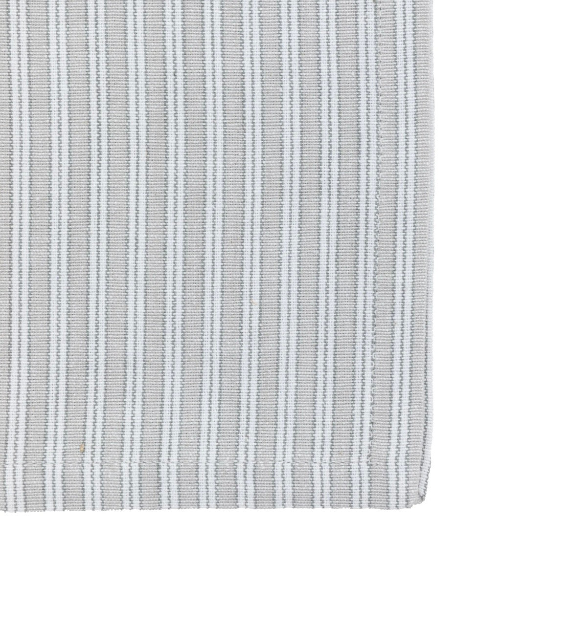 Woven Striped Napkin Grey 4pk