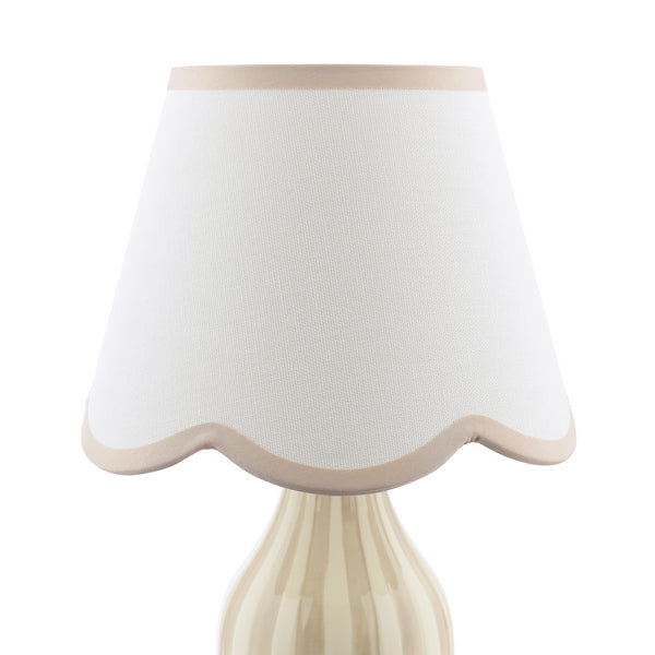 Aimee Table Lamp Twin Pack Taupe