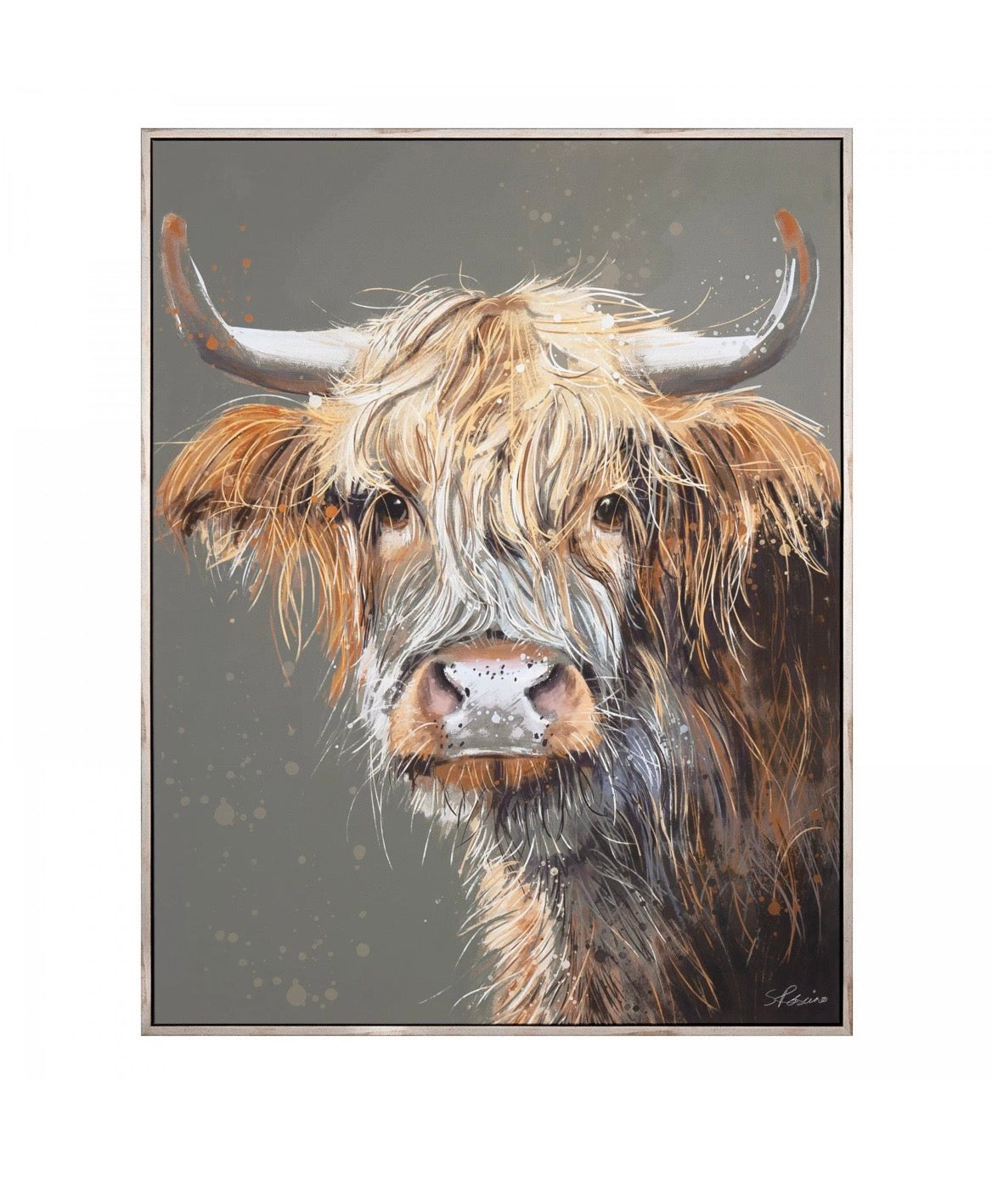Brodie Framed Canvas