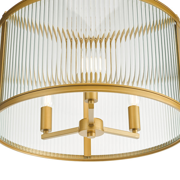 Bianka 3 Light Pendant Bronze