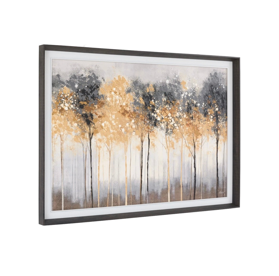 Glisten Framed Canvas