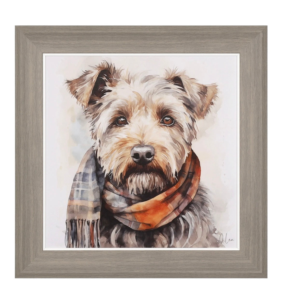 Teddy Framed Canvas