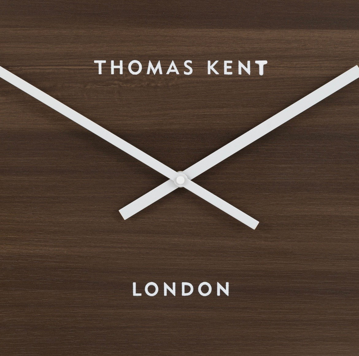 Harley Wall Clock Dark Cedar