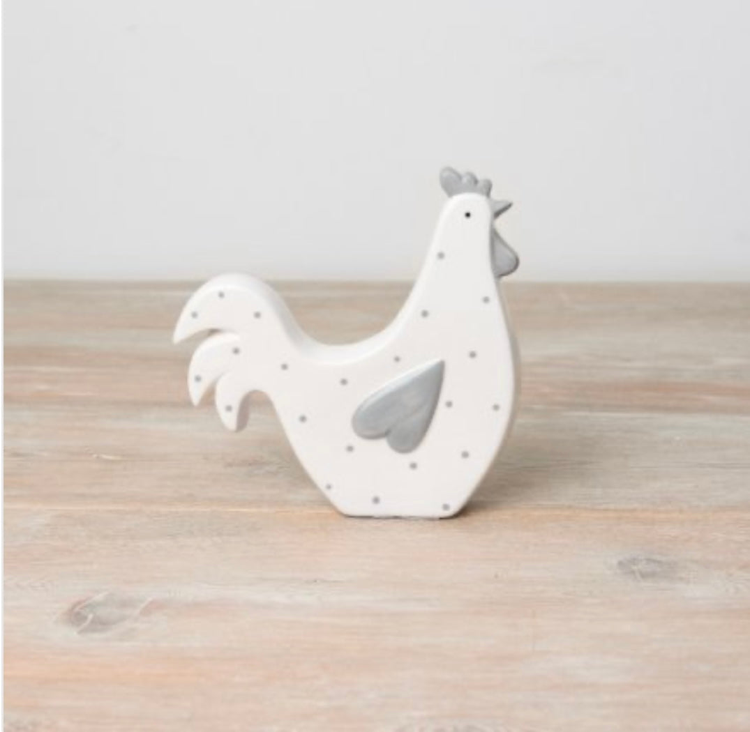 Dotty hen ornament