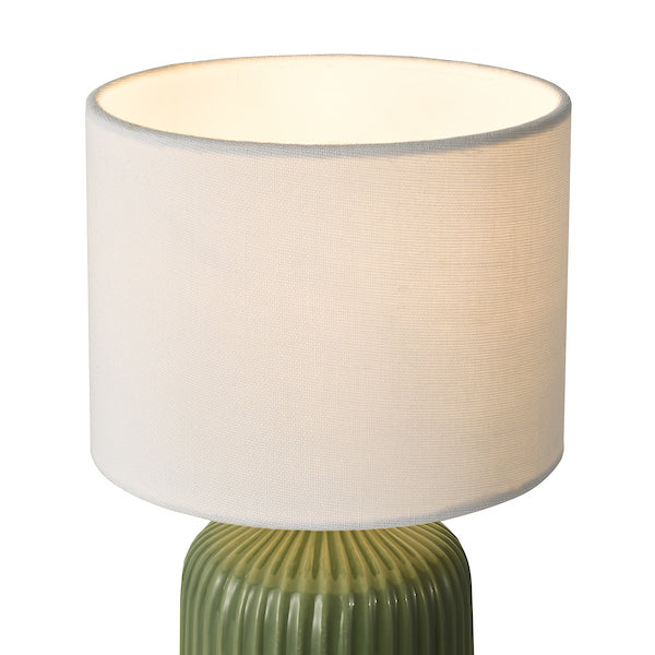 Gigi Table Lamp Twin Pack Green